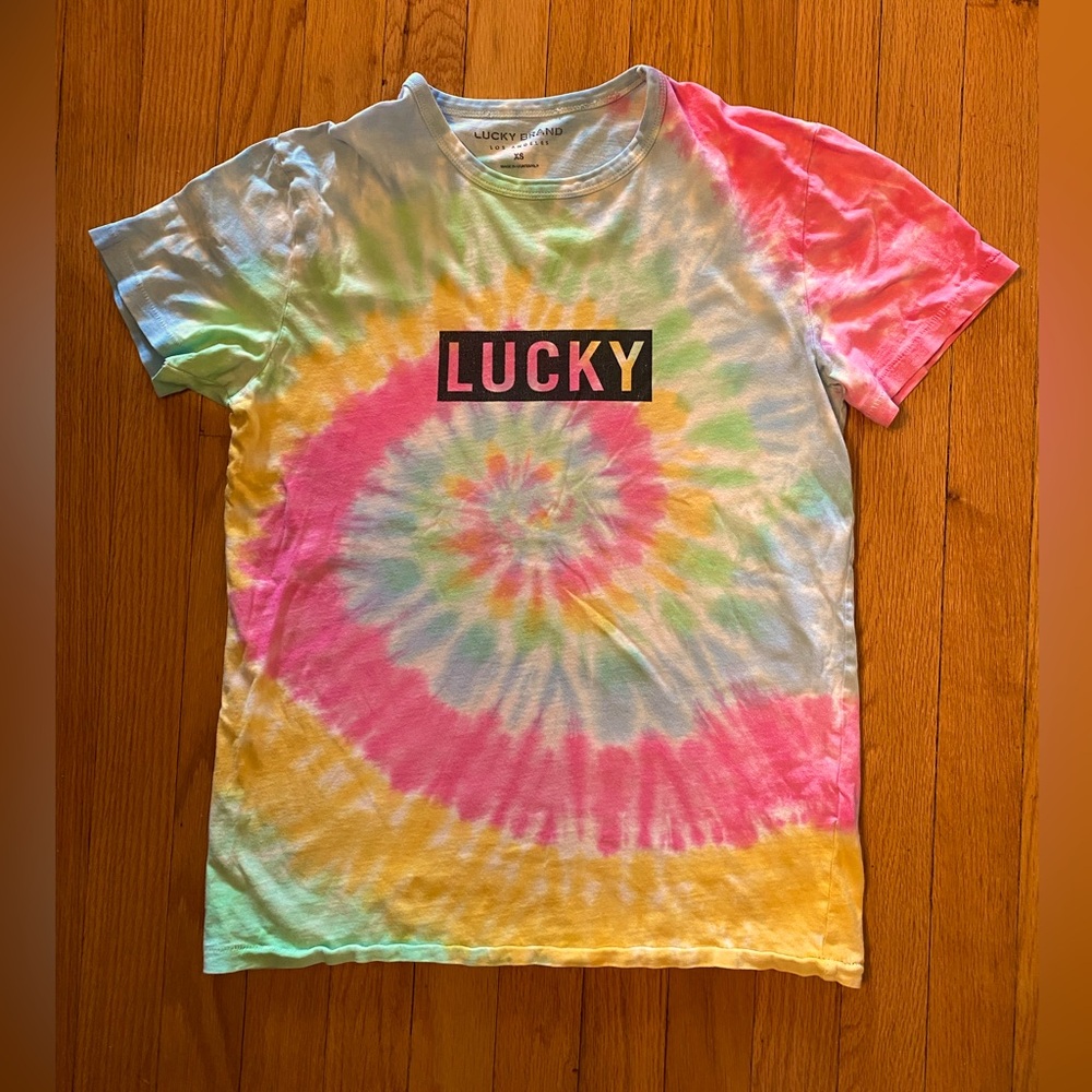 Lucky Brand women’s size XS Tie-Dye T-Shirt